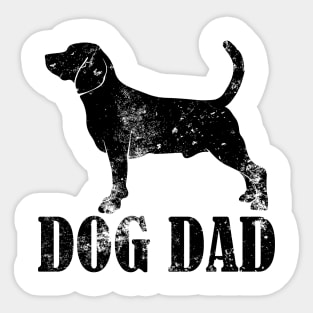 Beagles Dog Dad Sticker